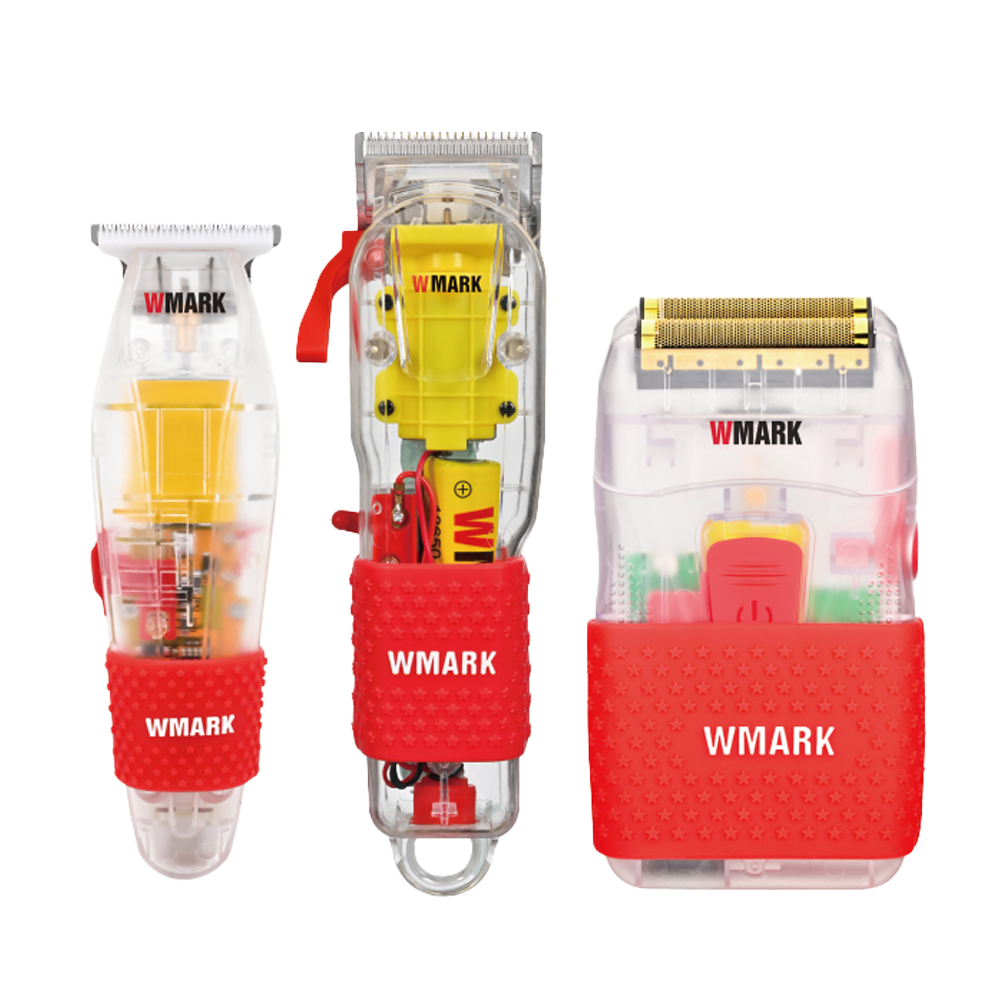 WMARK NG-602T KIT Rechargeable Transparent Barber Kit