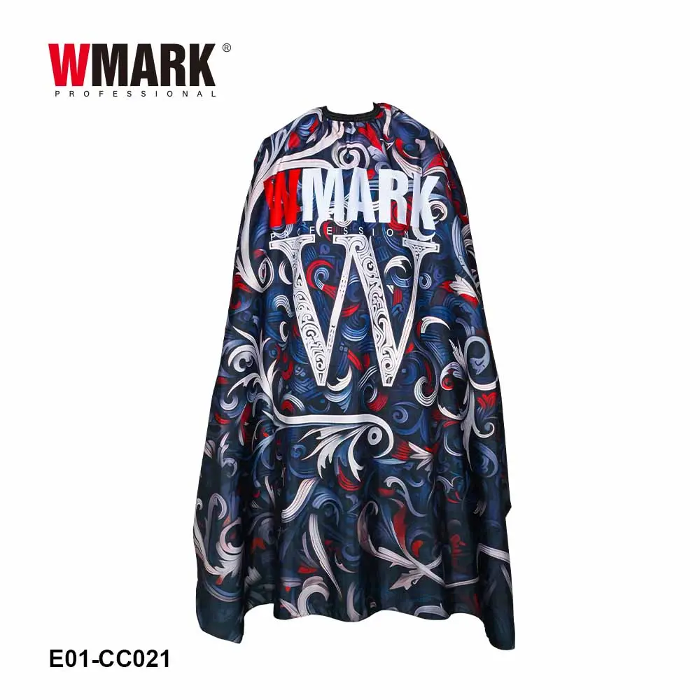 wmark-barber-cape-polyester-pongee-front