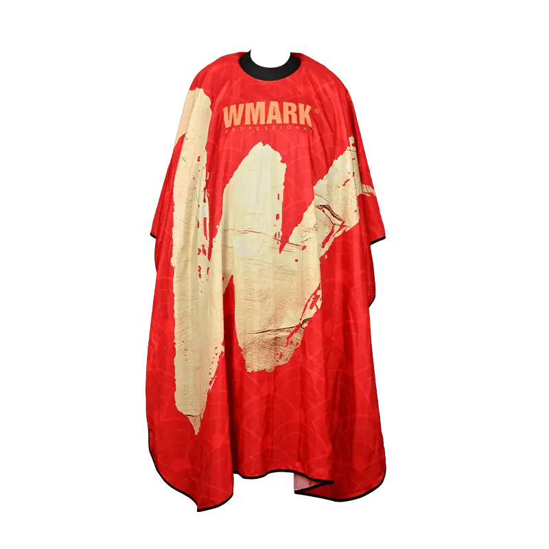 WMARK Professional Custom Barber Cape Manufacturer E01-CC051