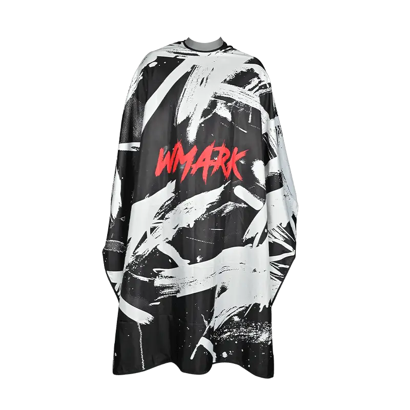 WMARK Professional Custom Barber Cape Manufacturer E01-CC043