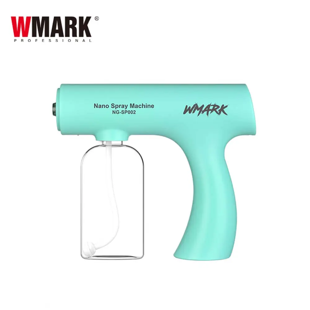 WMARK Blue NG-8637KIT 5 In 1 Barber Kit with spray machine