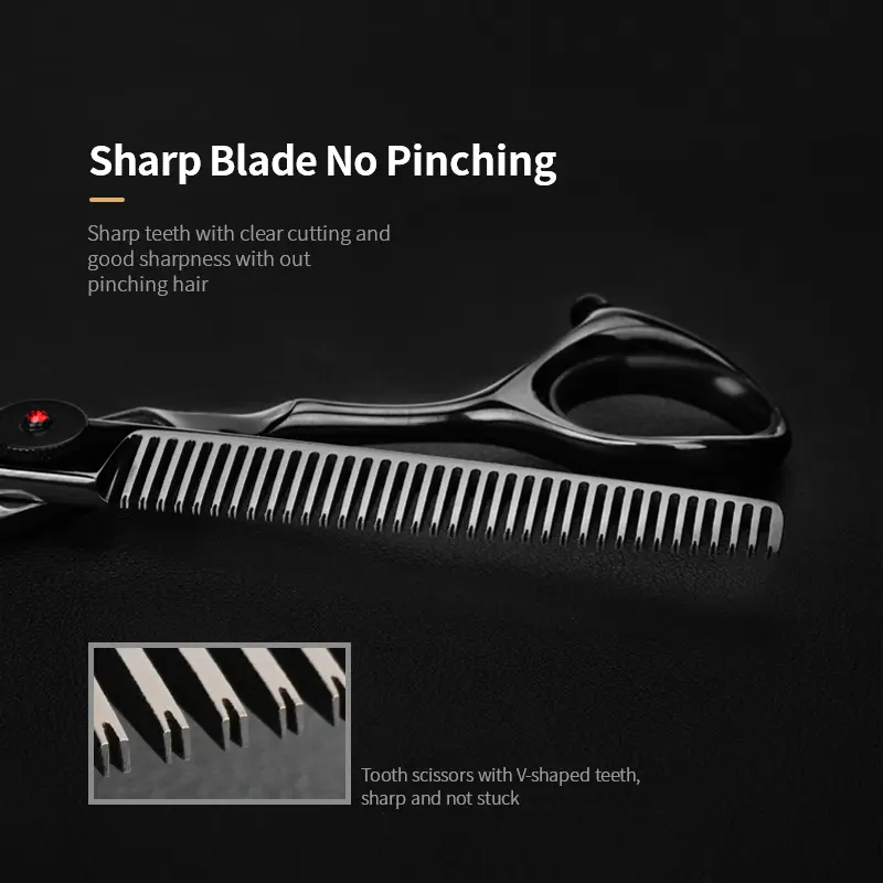 hair thinning scissors 36 teeth V shape reducing volume for salon use