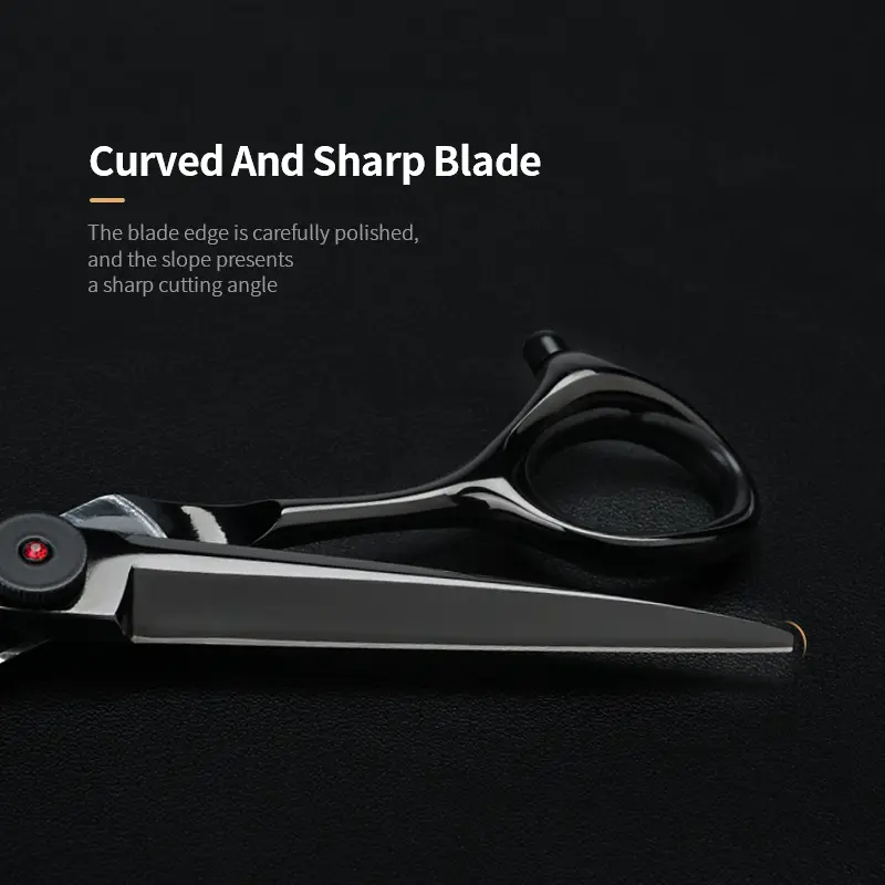 professional 6 inch hair cutting scissors and hair thinning scissors set for barber