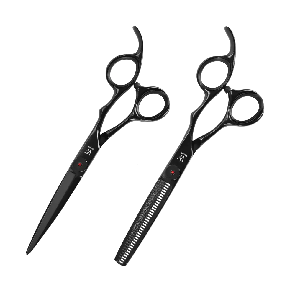 WMARK NG-PS002 Wholesale 9CR18 Professional Hair Cutting and Thinning Scissors