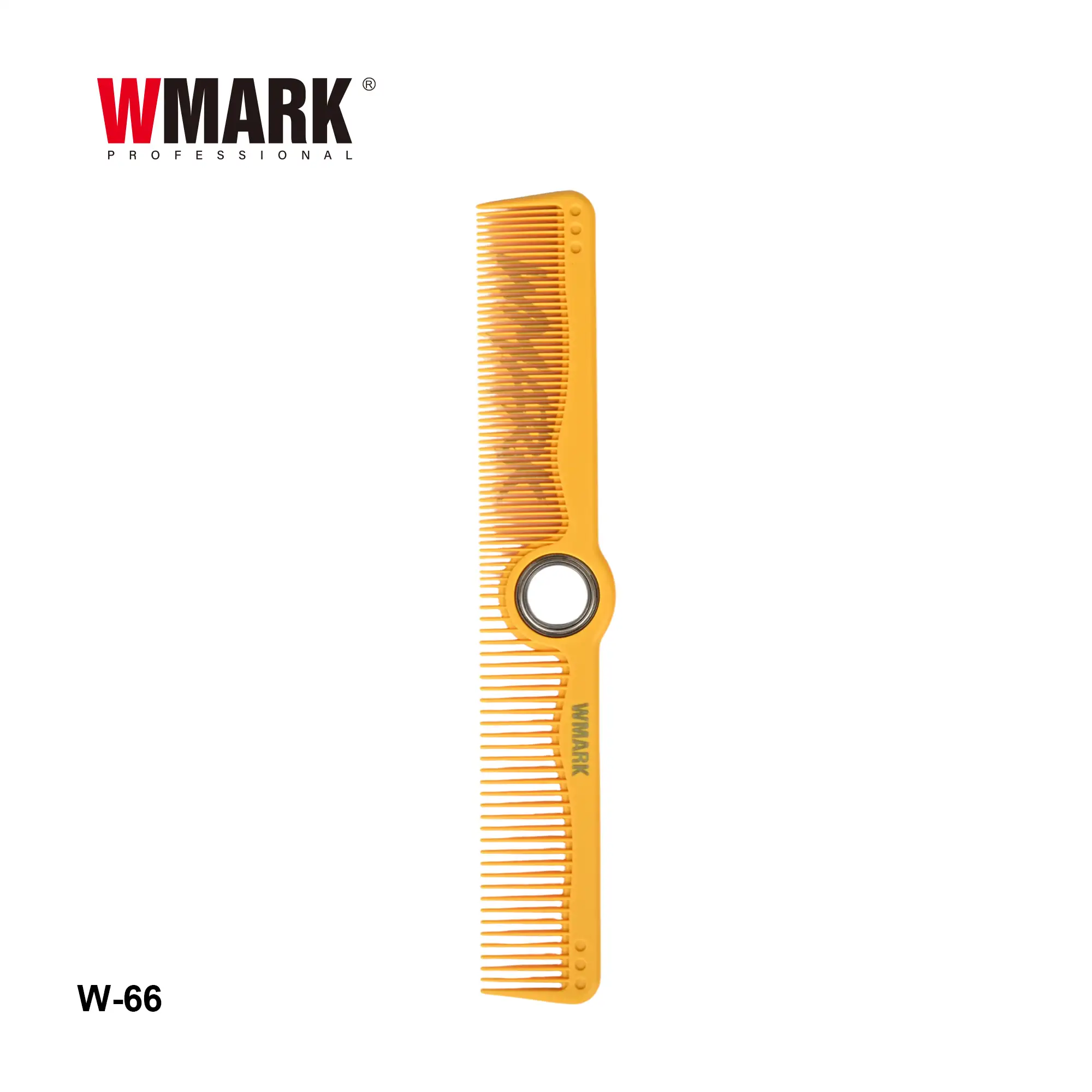 wmark-dual-purpose-rotating-barber-hair-comb-yellow