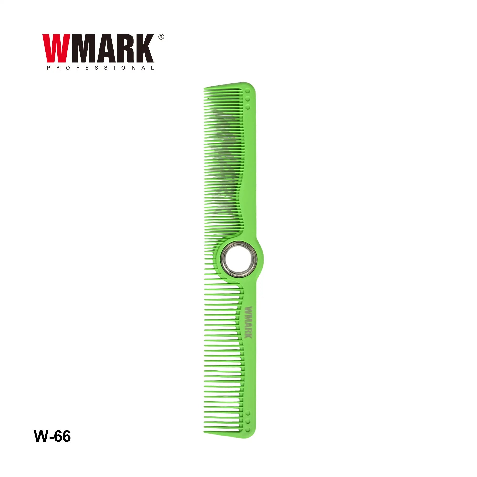 wmark-dual-purpose-rotating-barber-hair-comb-green