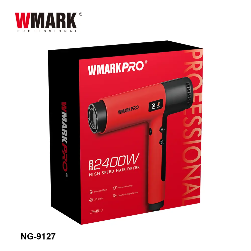 wmark-high-speed-hair-dryer-red-package