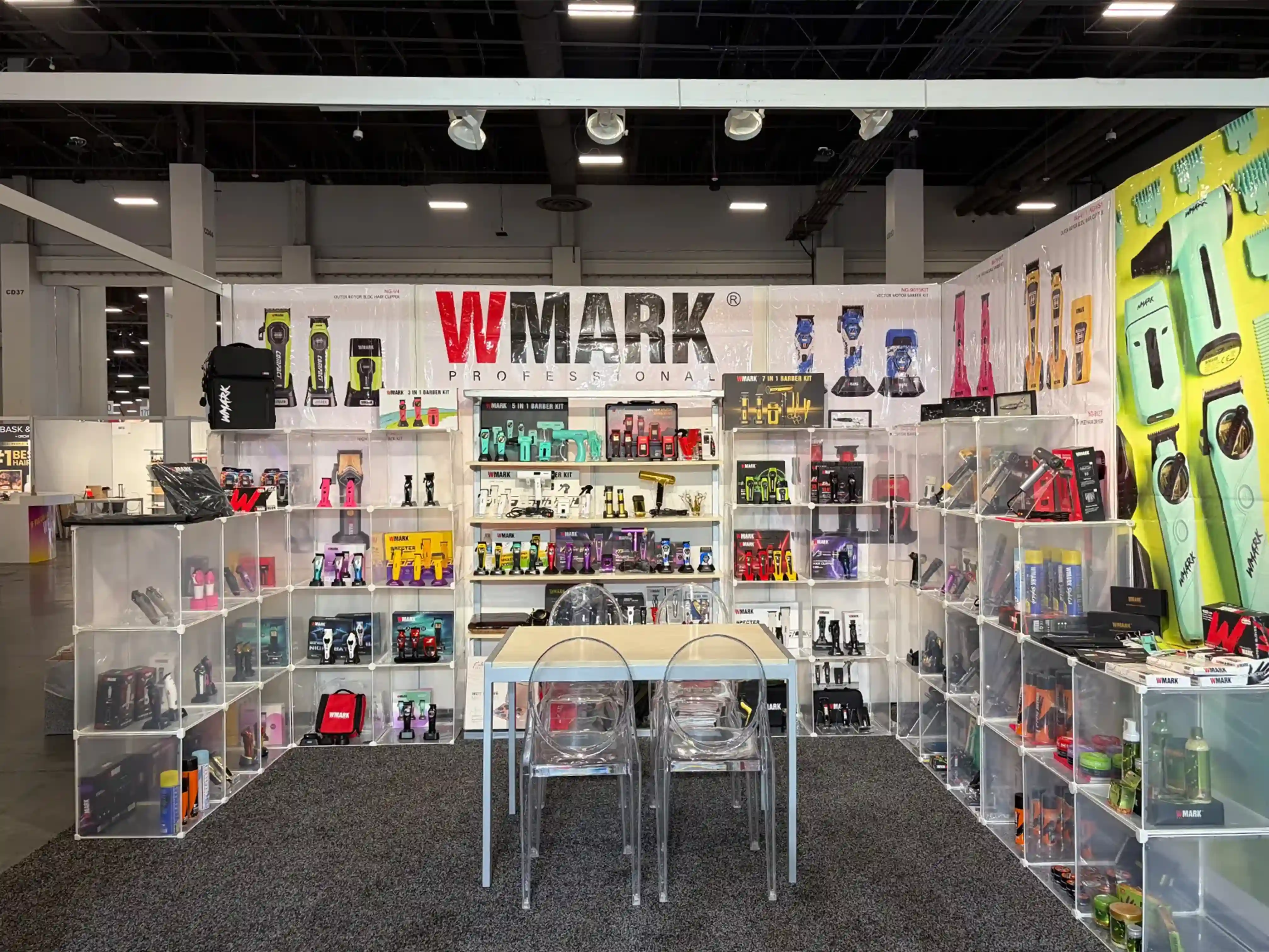 WMARK's multi-category barber products