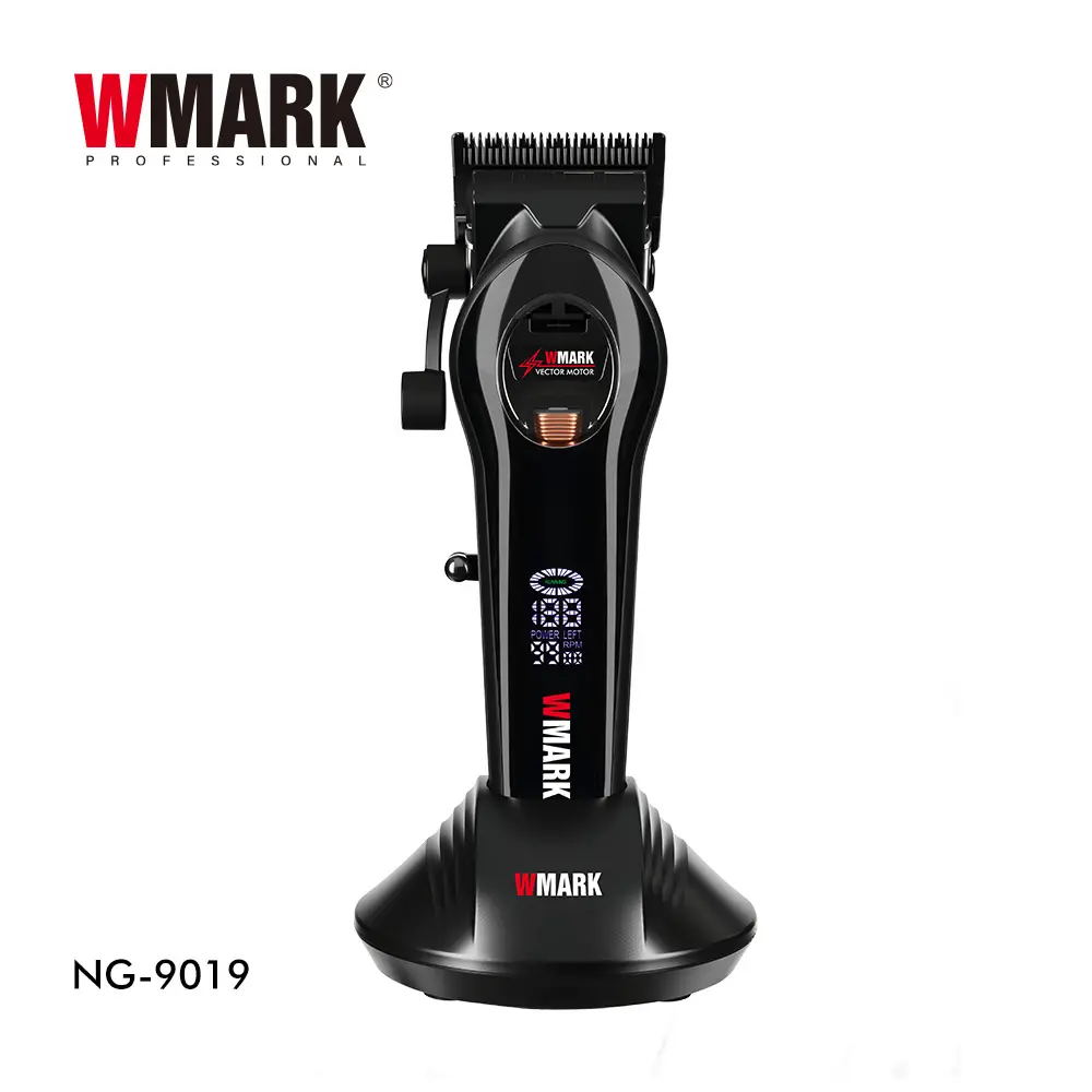 WMARK NG-9019 Hair Clipper with Charging Base