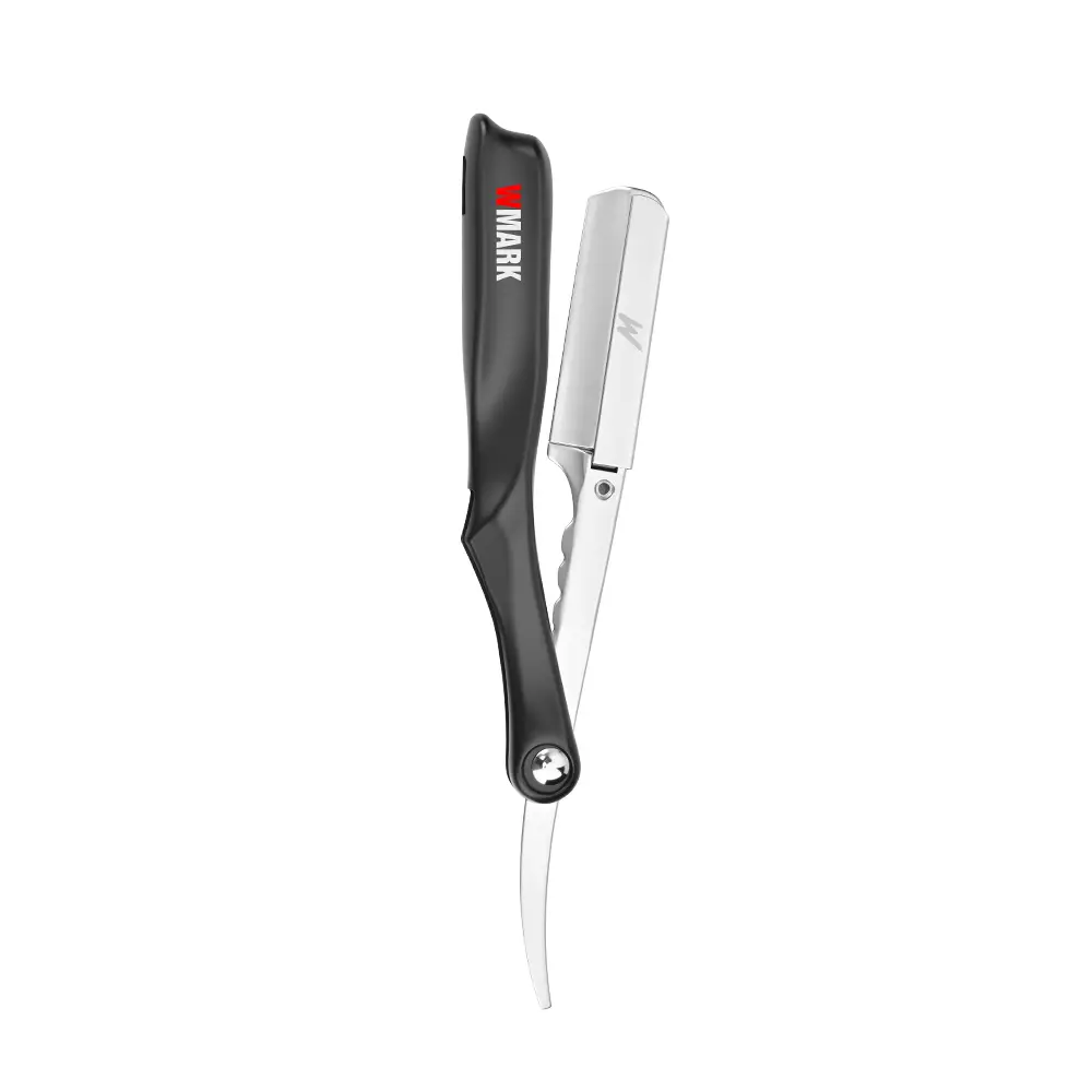 Durable barber razor with zinc alloy and ABS housing
