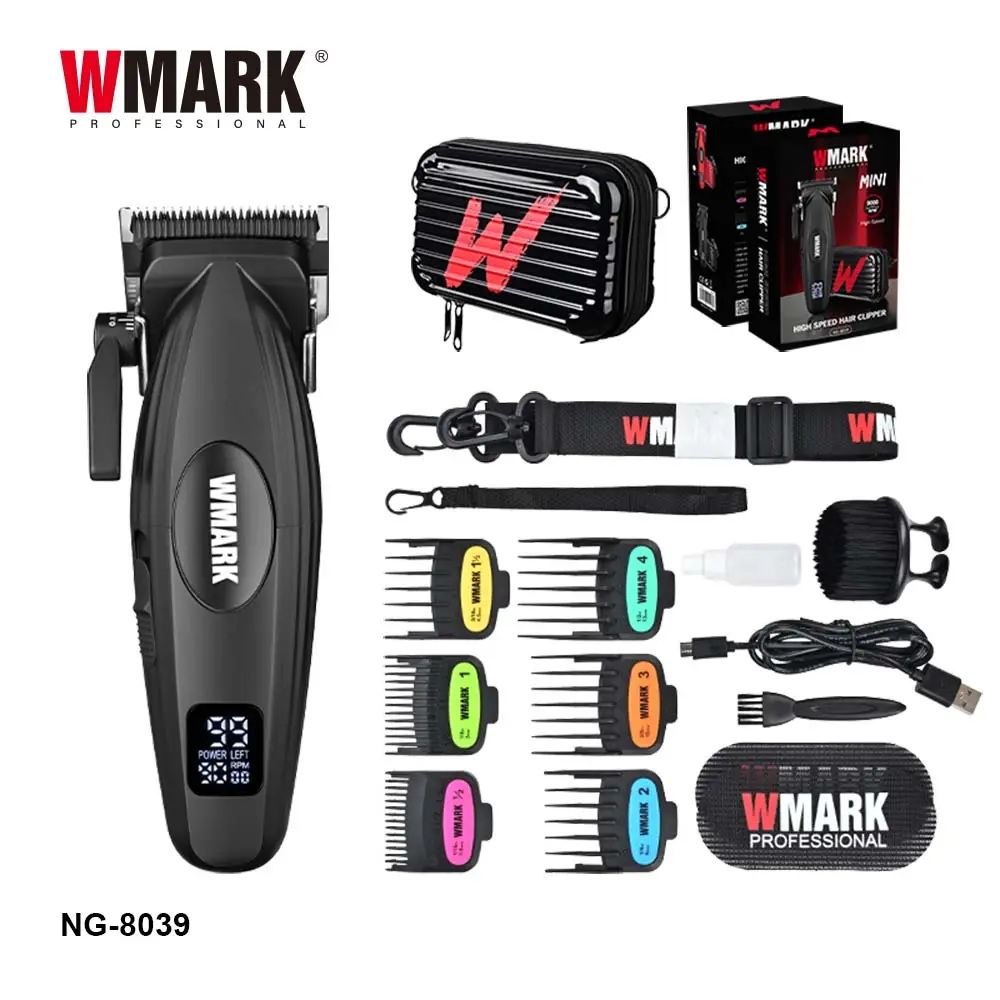 wmark-ng-8039-black-hair-clipper-kit