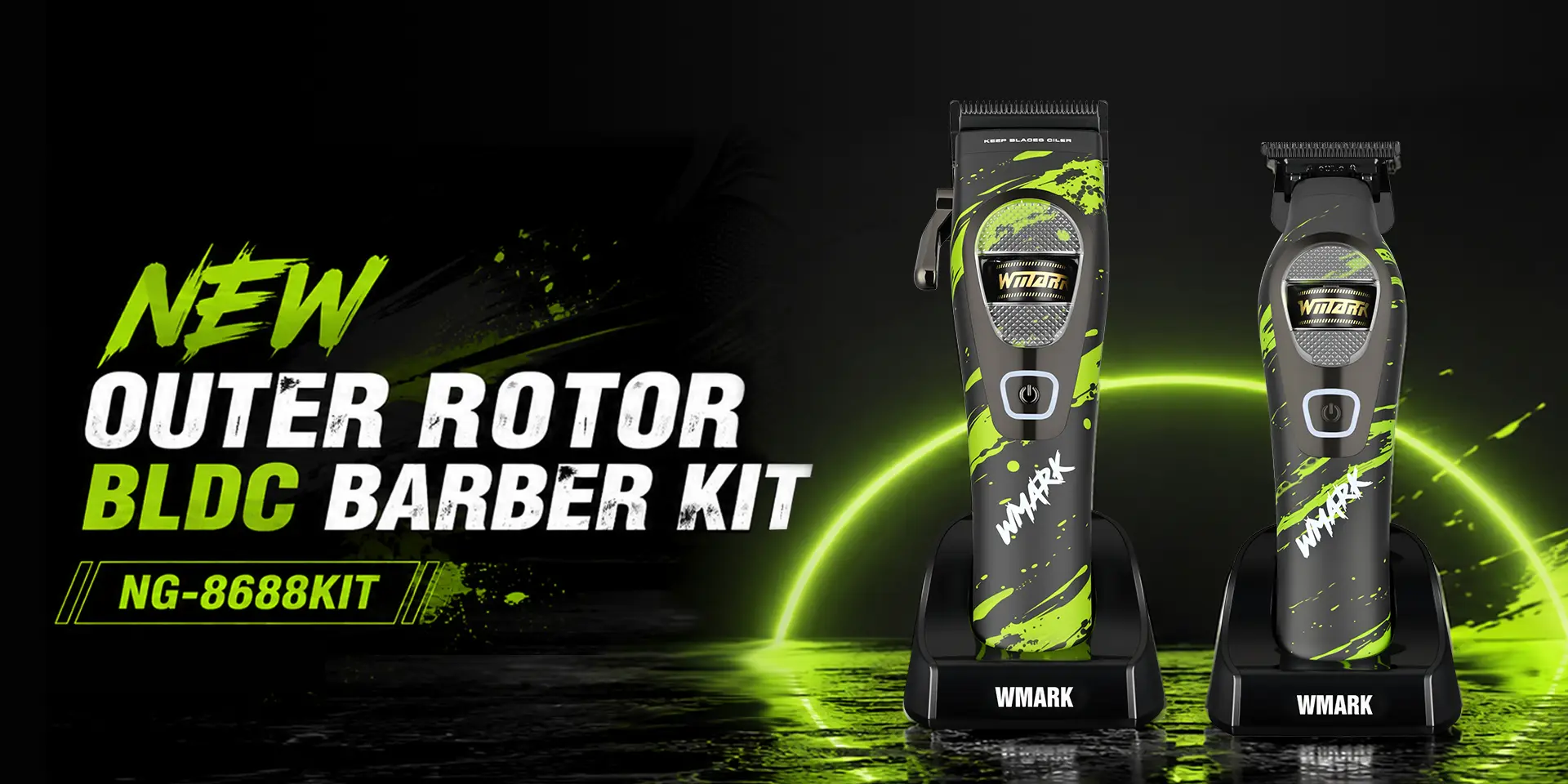 WMARK NG-8688KIT OUTRE ROTOR BLDC BARBER KIT