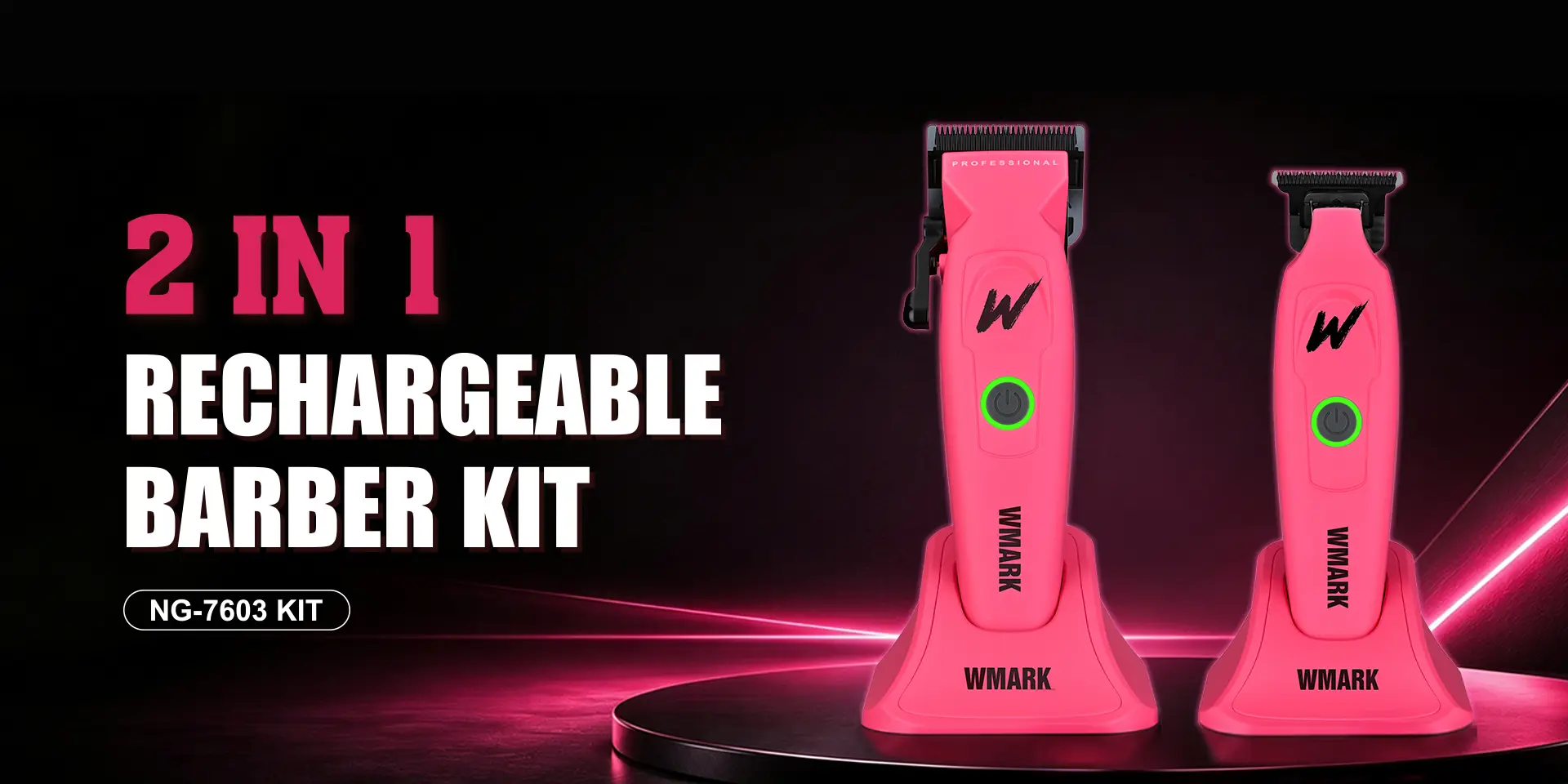 WMARK NG-7603KIT Rechargeable Barber Set