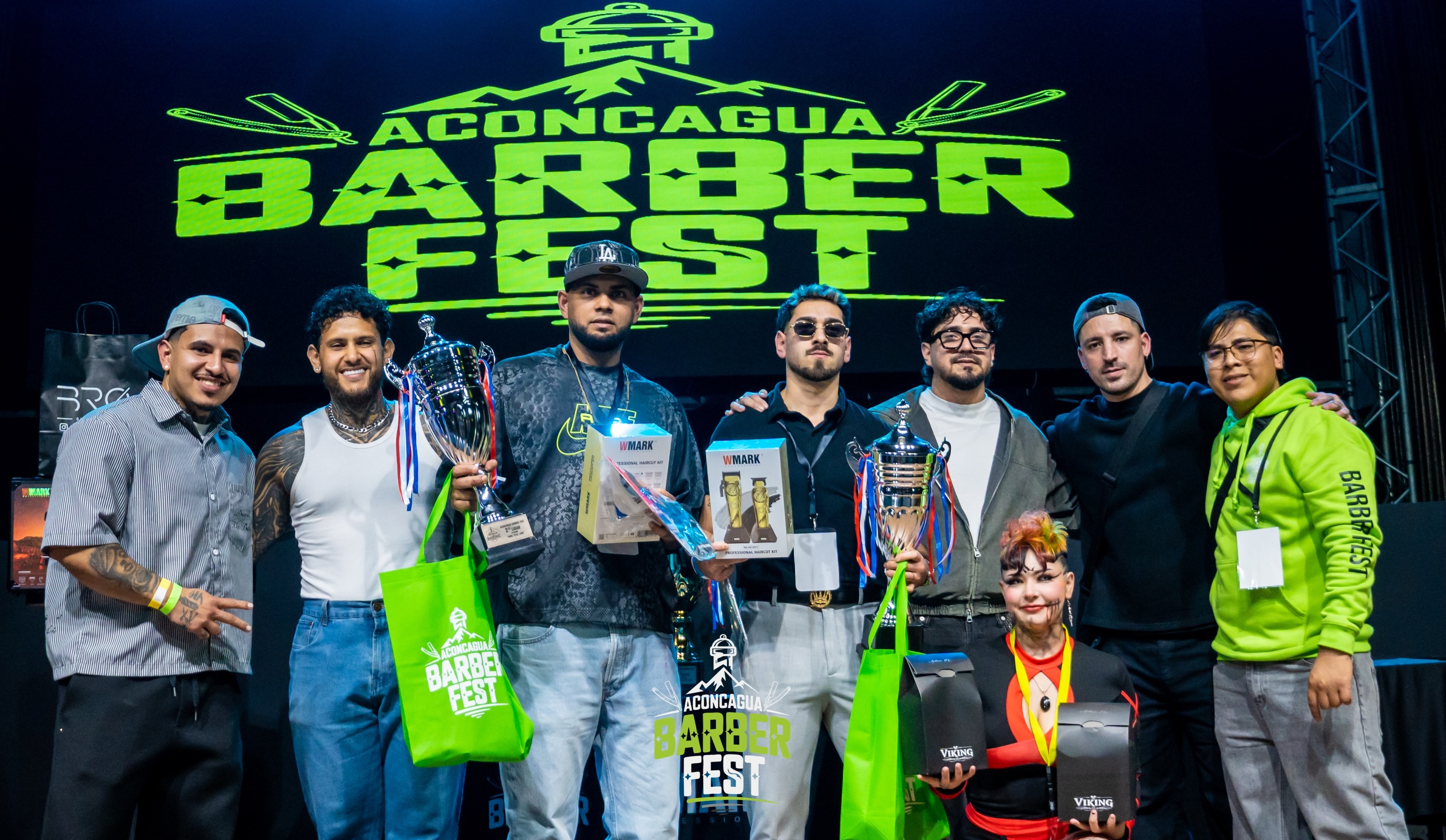 WMARK Professional Barber Tools at Aconcagua Barber Fest 2026 in Chile