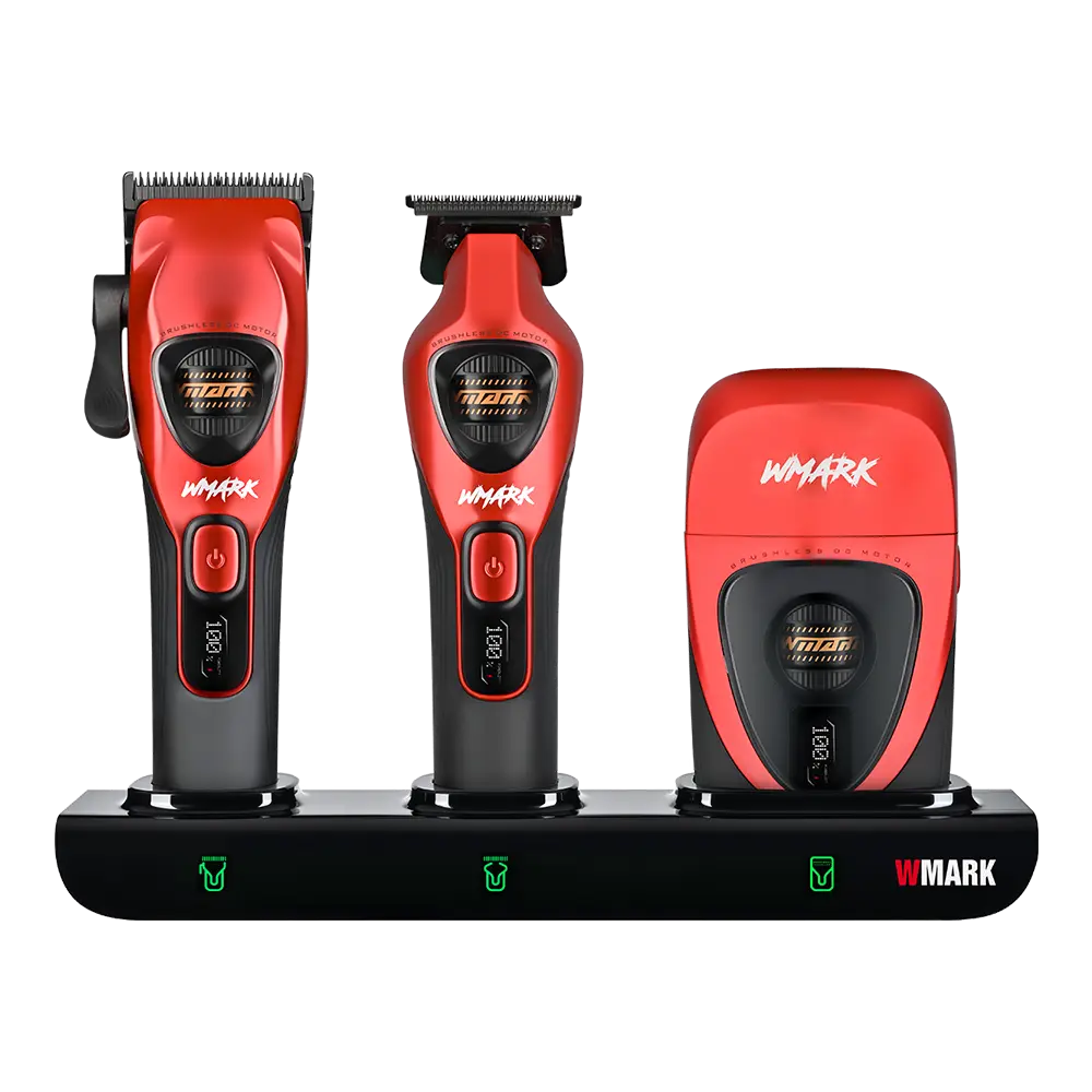 WMARK NG-8640KIT 3 in 1 Outer Rotor Motor Barber Kit