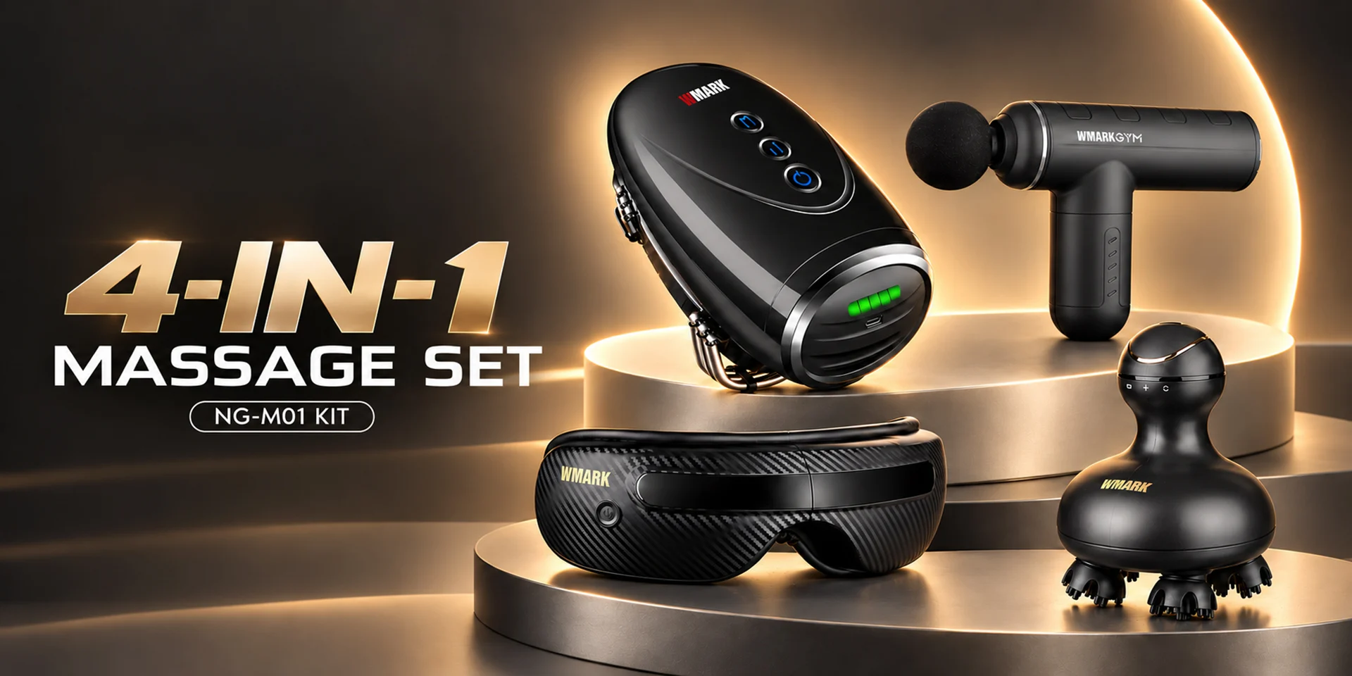 WMARK 4 in 1 Massage Set NG-M01 KIT